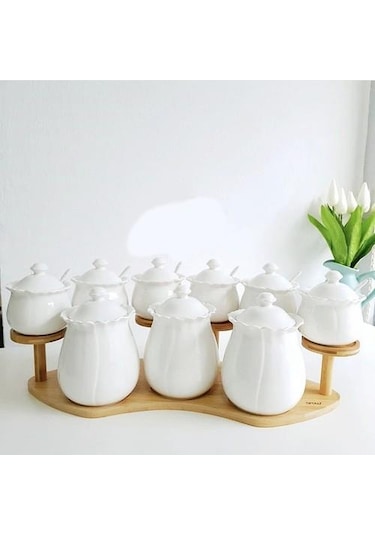 Arow Hürrem Standlı 9 Parça Baharat Takımı Dc1.Tr-399