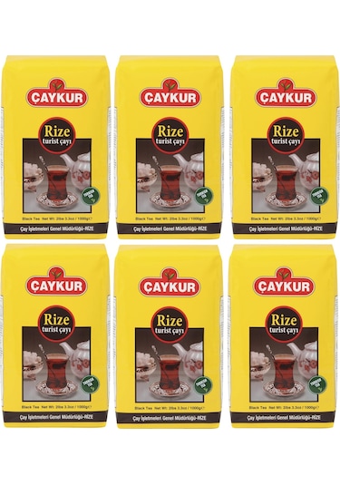 Çaykur Rize Turist Çayı 6x1 Kg