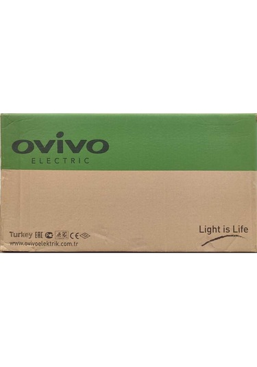 Ovivo Siyah Vavien Çerçevesiz 120 Adet Koli Bazında