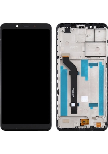 Nokia Uyumlu 3.1 Plus Ta-1118 Full Çıtalı Ekran Servis Beyaz Senalstore
