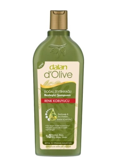 Dalan Dolive Doğal Zeytinyağlı Renk Koruyucu Besleyici Şampuan 400 ML