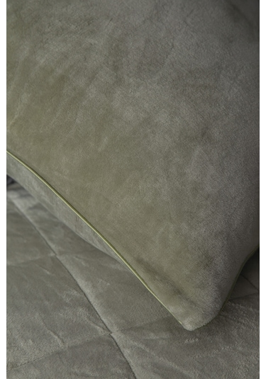 Wellsoft Kapitone Yatak Örtüsü Seti Çift Kişilik Hardy Yeşil Yeşil