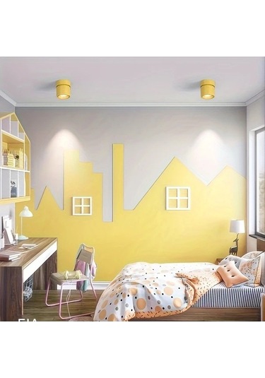 Fastbuy Dream011 Mavi Br-hg7502 Modern Makaron Tavan Spotu 360 Derece Dönebilir Ayarlanabilir Parlaklık Oturma Yemek Giriş Sı Mavi