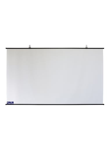 221x124 Cm Mat Beyaz-siyah Tripod Ayaklı Taşınabilir Ve Duvar Kul