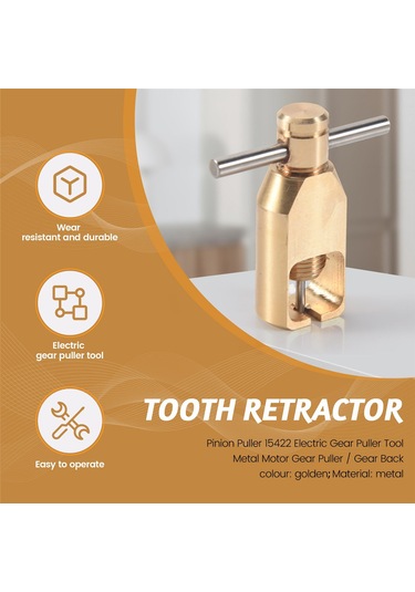 15422 Elektrikli Dişli Çekme Aleti Metal Motor Dişli Çekme Aleti / Dişli Geri