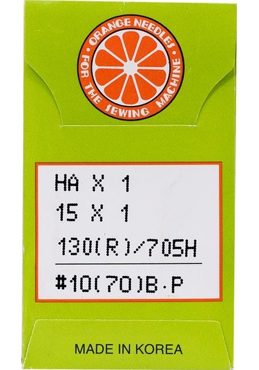 Orange Hax1 Ev Tipi Dikiş Makine İğnesi 10 Numara 10 Adet