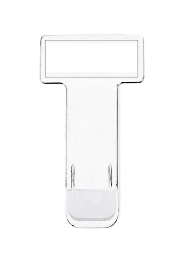 Oto Araç Içi Plastik Şeffaf Kartvizit Bilet Izin Kağıdı Tutucu