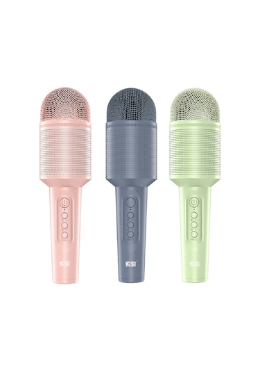 Xindoker Soaiy Mc8 Taşınabilir Bluetooth Mikrofon - Kablosuz Şarkı Söyleme Ve Kayıt, Yankı Efektli, Pembe