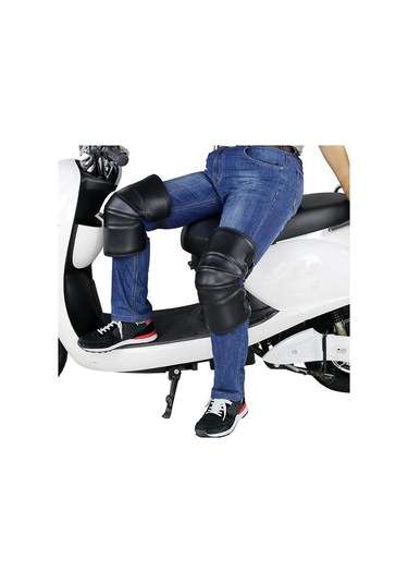 Suntek Su Geçirmez Motosiklet Bacak Isıtıcı Koruyucu Diz Pedleri 35 CM