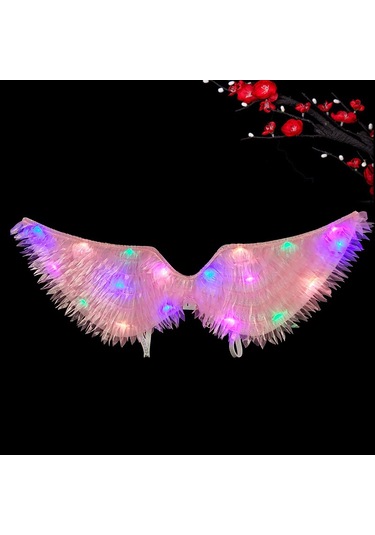 Lıcorıce Kumaş Parlayan Kanatlar Parti Dekoru-toz