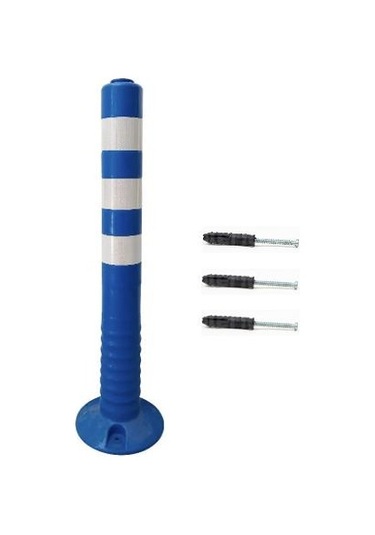 Mavi Renk Otopark Düzenleyici 75 Cm Eco Delinatör