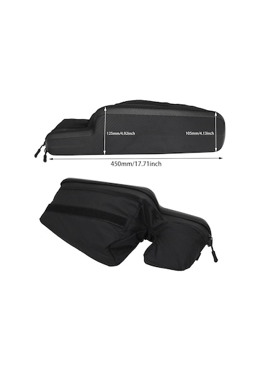 Shineyee Utt Araç İçi Saklama Çantası - Su Geçirmez, Yapışkanlı, Çok Amaçlı Dashboard Organizer 2016-2024 Utv Modelleri İçin