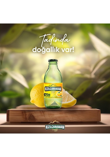 Kızılcahamam Çamlık C Plus Limon Aromalı Maden Suyu 200 Ml X 24 Adet
