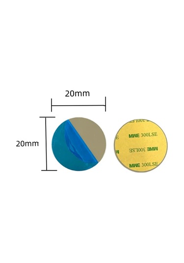 Goldenqian 10 Adet 10mm 15mm 20mm 25mm 30mm 35mm 40mm Metal Plaka Disk Demir Sac Mıknatıs Cep Telefon Tutucu 20mm 20mm