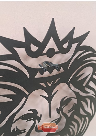 Aslan Kral Metal Tablo