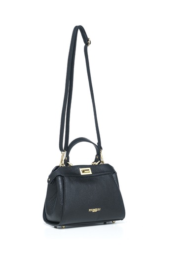 Çapraz Çanta Kadın Sharon S Piumelli Milano Bag D28 Black Siyah