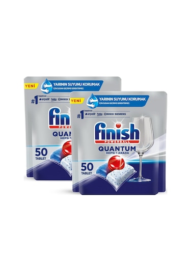 Finish Quantum 100 Tablet Bulaşık Makinesi Deterjanı