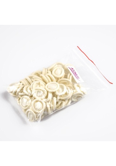 Su Geçirmez Dayanıklı Kaymaz Anti Statik Parmak Uçları Eldiven Kauçuk Parmak Karyolası 50