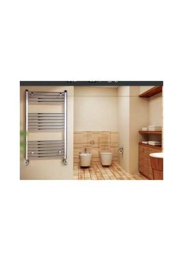 Maktek 600x800 Yüksek Kaliteli Çelik Düz Havlupan Krom Kaplama Havlu Radyatör 60x80