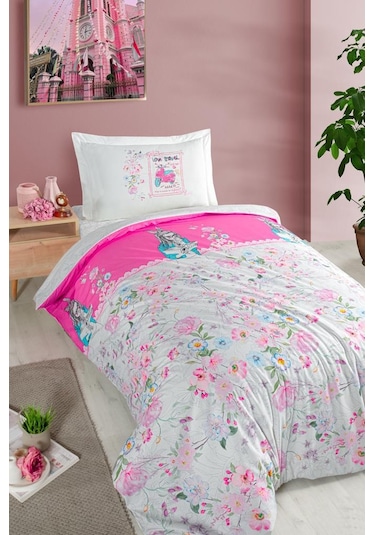 Ranforce Genç Nevresim Takımı Bella Pembe