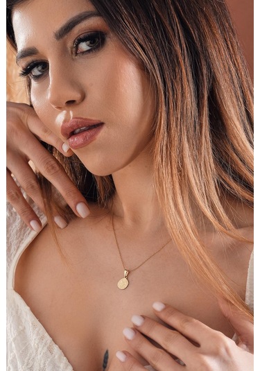 14 Ayar Altın İkizler Burcu Burç Kolye