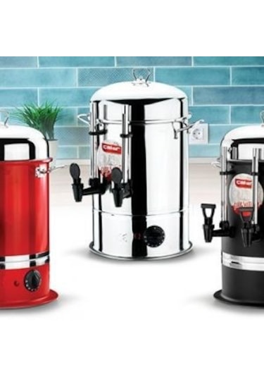 Çakır Çelik Elektrikli Semaver 50 Bardaklık