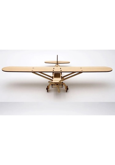TLR hobi 3d Pıper J-3 Cup Lazer Kesim Uçak Yapım Kitleri