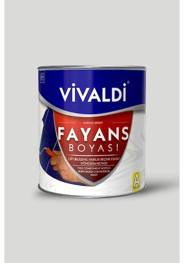 Fayans Boyası - Astar Ve Vernik Gerektirmeyen Boya - Tütsü 1 L