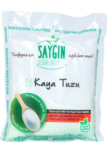 Saygın Sofralık Kaya Tuzu 500 G