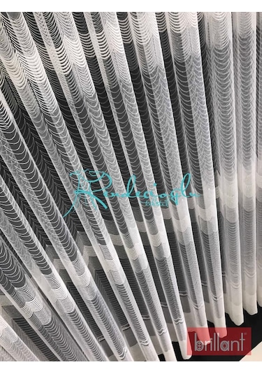 Tül Perde Brillant Sedef Sim İşlmeli Spor Model Gurz 00u43959.802 Ekru