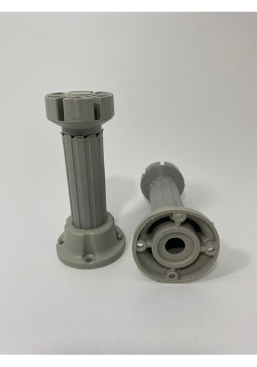 E.p.s. E.p.s 12 Lik Dolap Mobilya Tezgah Ayak Yükseltici Yülseltme Ayağı Gri