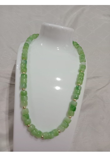 Su Yeşili Şık Kolye Su Yeşili