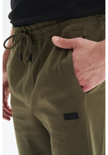 AR-MA Arma Erkek Regular Fit Basic Süprem % 100 Pamuk Cepli Şort Y29504279002 Haki