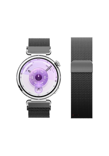 Huawei Watch Gt6 41mm Uyumlu Manyetik Milanese Loop Metal Kordon