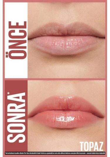 Maybelline New York Glossy Lifter Liner Dudak Kalemi 06 Line Leader + Lifter Gloss 009 Topaz