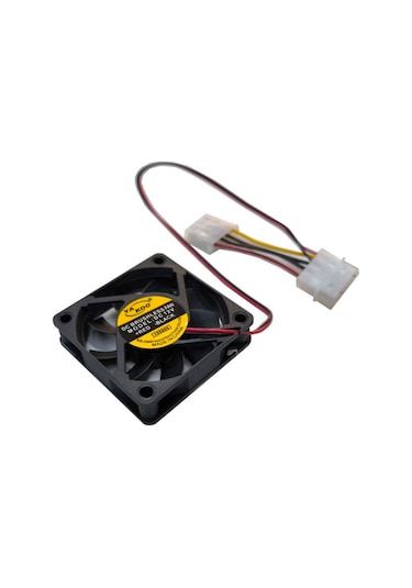 6cm 12v 4pin Ide Molex Kablolu Fan 6cmx6cmx1cm 12v 6cm Fan