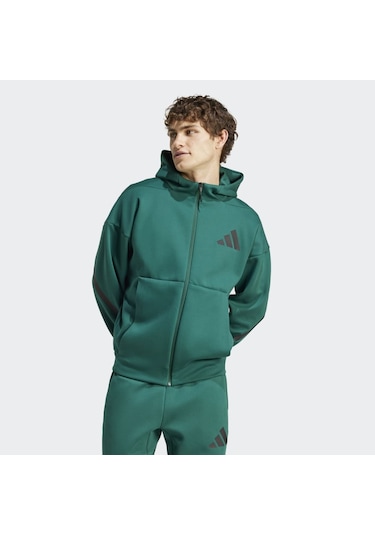 Adidas Jf6539 M Z.n.e. Fz Erkek Tracktop Yeşil