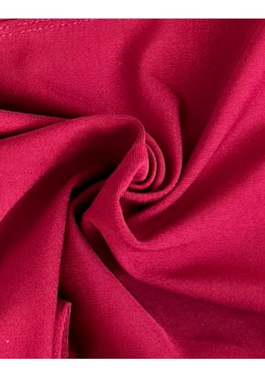 Toparlayıcı Yüksek Bel Kadın Günlük Spor Parlak Tayt Bordo