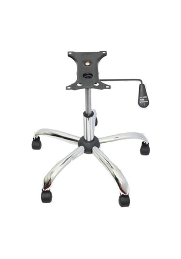 Depolife Ofis Müdür Şef Koltuk Krom Yıldız Ayak Amortisör Tekerlek Şase