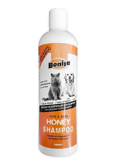 Bonisa Kedi Ve Köpek Şampuanı 400 Ml Bal Kokulu