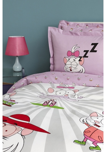 Karaca Home X Kral Şakir Canan Tek Kişilik Nevresim Takımı 200.22.14.0392