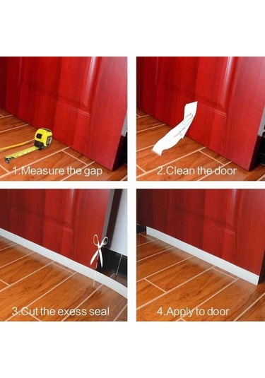 3M Boss Kapı Pencere Izolasyon Bandı Rüzgar Geçirmez Silikon Sızd (461604517)