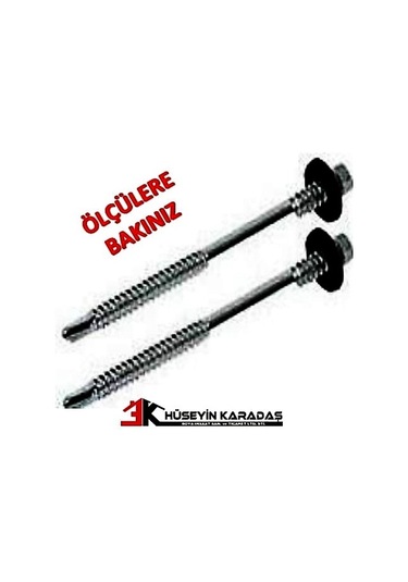 MERİDYEN PANEL VİDASI 6 MM 5,5 X 90 MM ( 200 ADET )