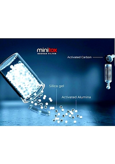 Minitox Nargile Marpucu Filtresi 4'lü