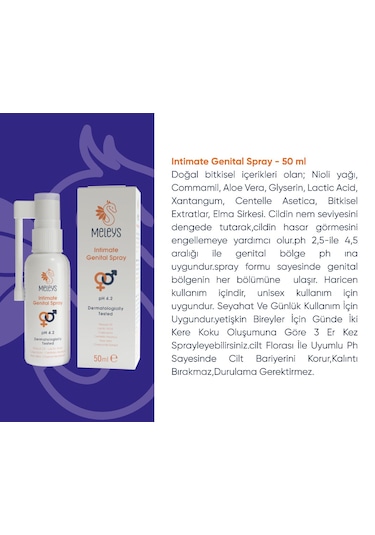 Meleys İntimate Cleansing Gel 50 ML