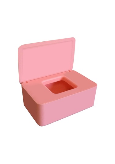 Yaozixa Pp Malzeme Sağlık Maske Saklama Kutusu, Büyük Kapasite Ev Kullanıma Uygun, Toz Ve Nem Koruma, Taşınabilir Kapaklı, Pembe Pembe