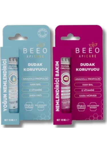Bee'o Apicare Dudak Koruyucu Paketi 0