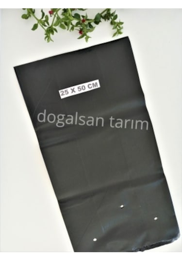 Fidan Poşeti 25 adet 25x50 cm Fidan Torbası Fide Poşeti Fide Torbası Fide Fidan Yetiştirme Poşet