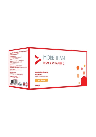 More Than Msm & Vitamin C 30 Saşe
