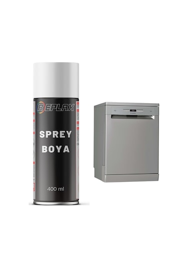 İnox Bulaşık Makinası Sprey Boya 400 Ml.